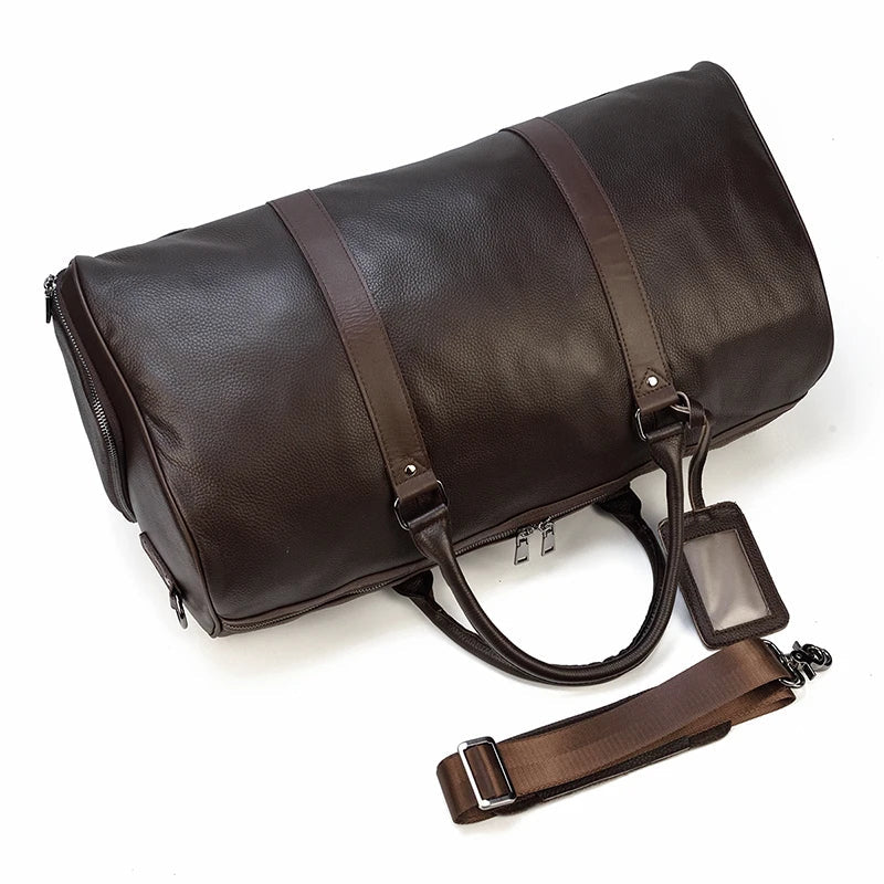 Vintage Leather Travel Bag