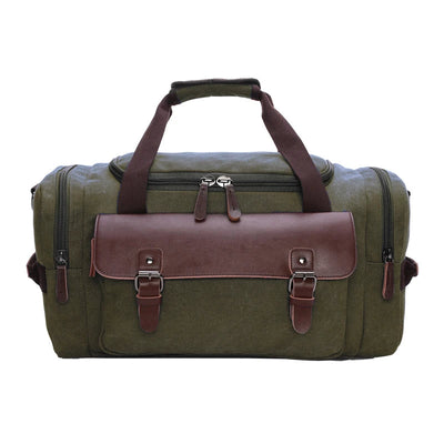 Vegan Canvas Gym Duffle Bag