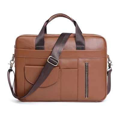 Business Leather Messenger Bag