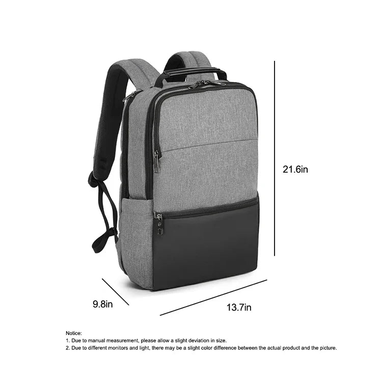 Business backpack USB outdoor large capacity