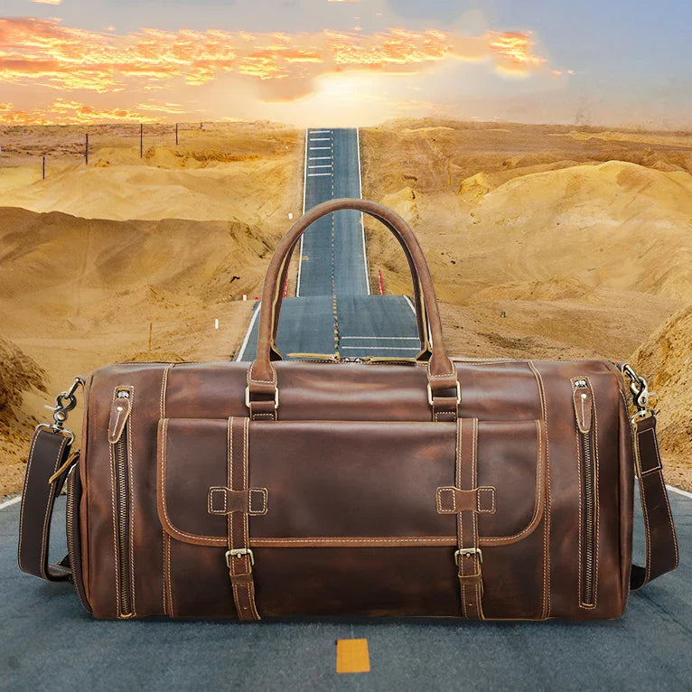 Genuine Leather Travel Bag