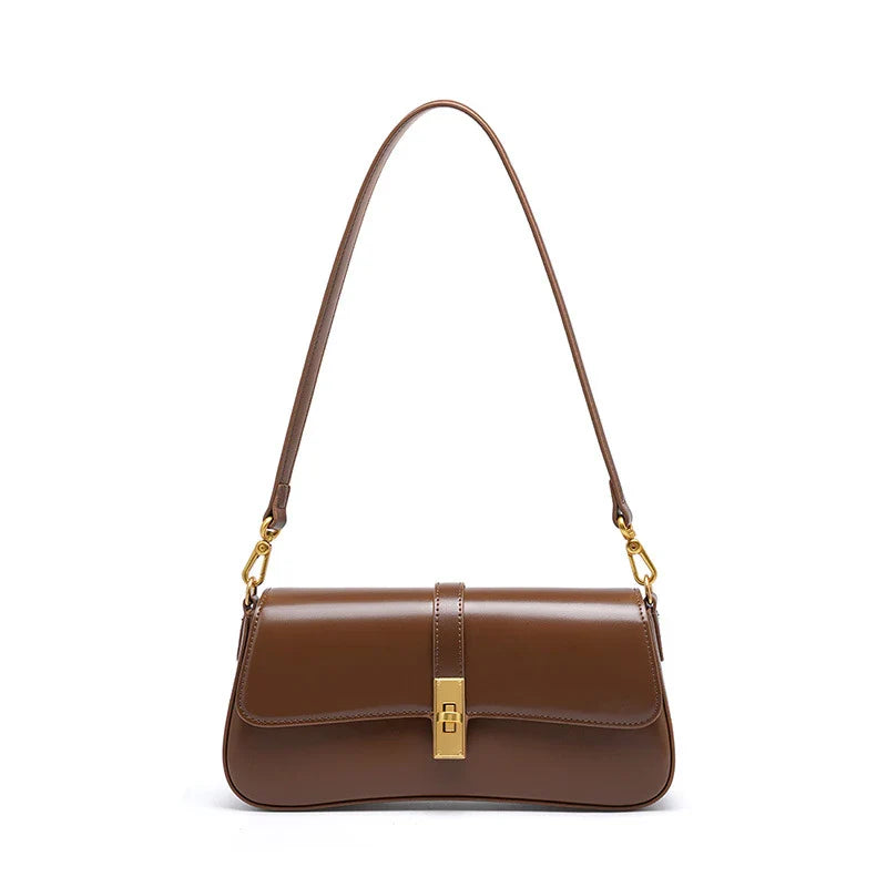 Designer Leather Shoulder Bag