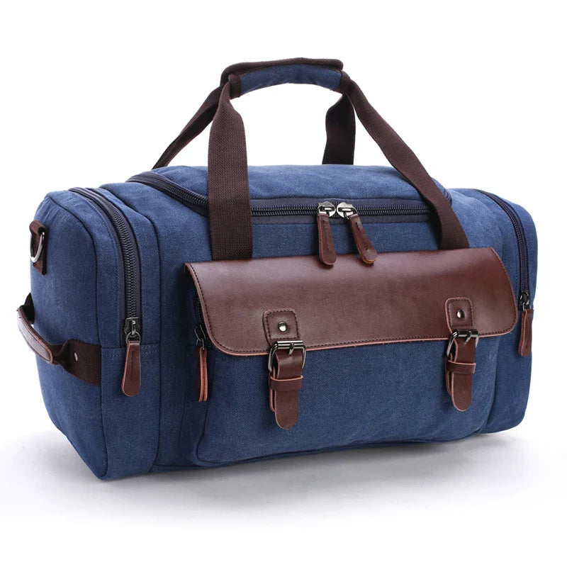 Vegan Canvas Gym Duffle Bag