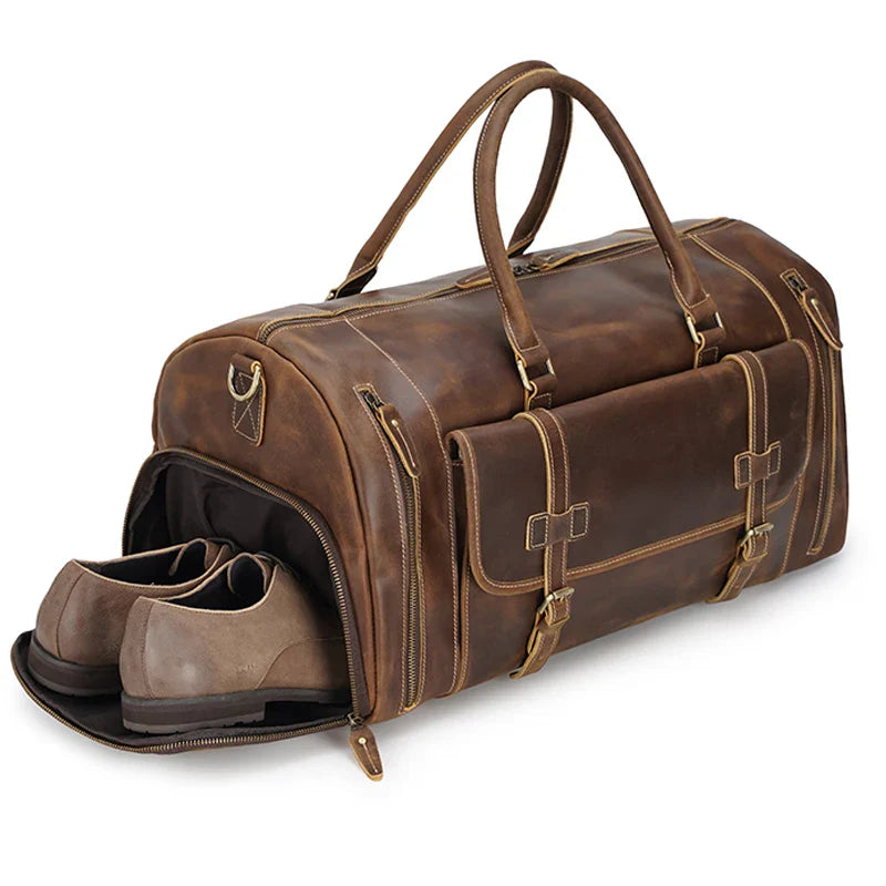 Genuine Leather Travel Bag