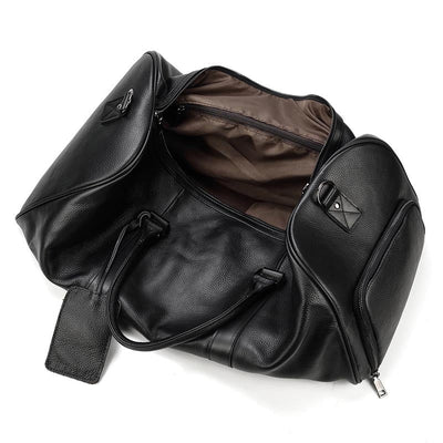 Men's Leather Duffle Bag