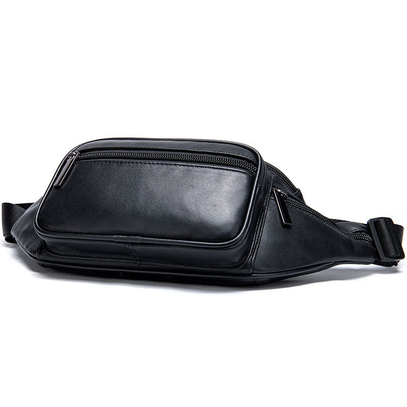 Leather Fanny Pack Waist Bag for Men & Women