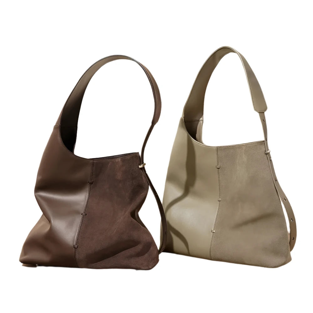 Women's Suede Leather Handbag