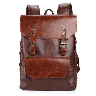 Horse Leather Travel Backpack